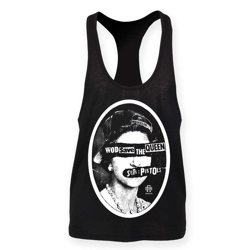 Wod Save The Queen Men's Bodybuilding Vest