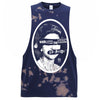 WOD Save The Queen Men's Bleached Cut Off Tank Top