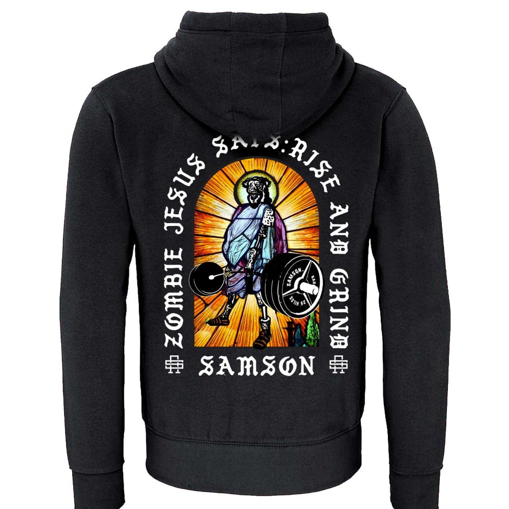 Rise And Grind Lux Hoodie with Zip