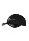 Signature flexfit baseball cap black samson athletics