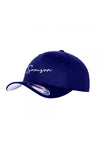 Signature flexfit baseball cap navy samson athletics
