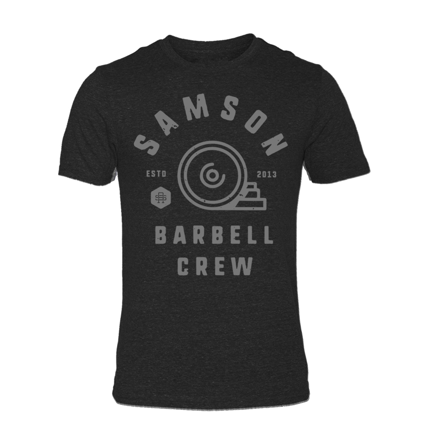 Samson Barbell Crew - Triblend TShirt
