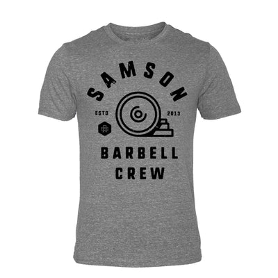 Samson Barbell Crew - Triblend TShirt