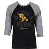 Devils Ride Baseball T-Shirt