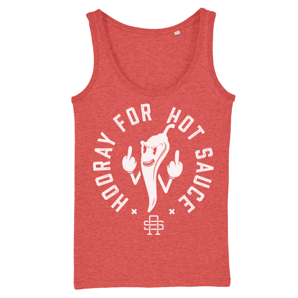 Hooray For Hot Sauce Ladies Gym Vest