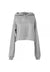 Signature crop hoodie storm grey samson athletics