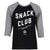 Snack Club Gym Baseball T-Shirt