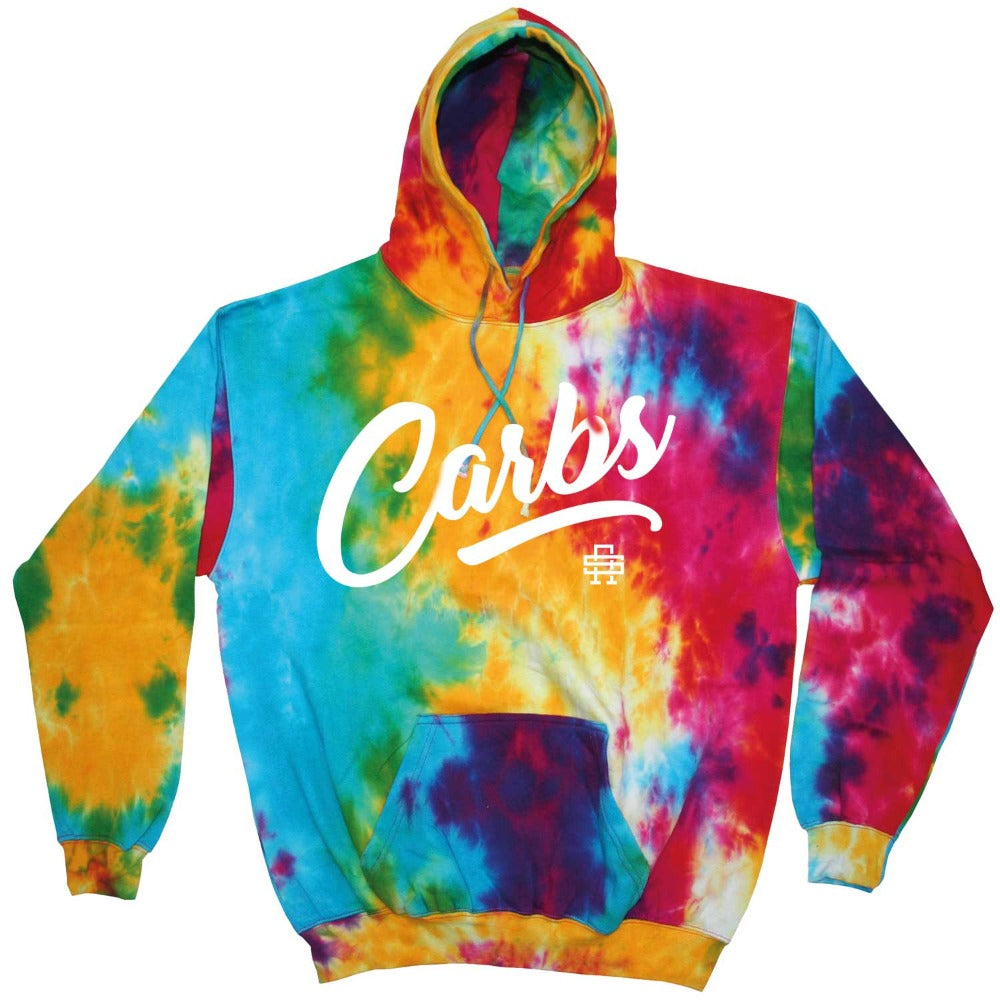 Carbs Tie Dye Unisex Pullover Hoodie