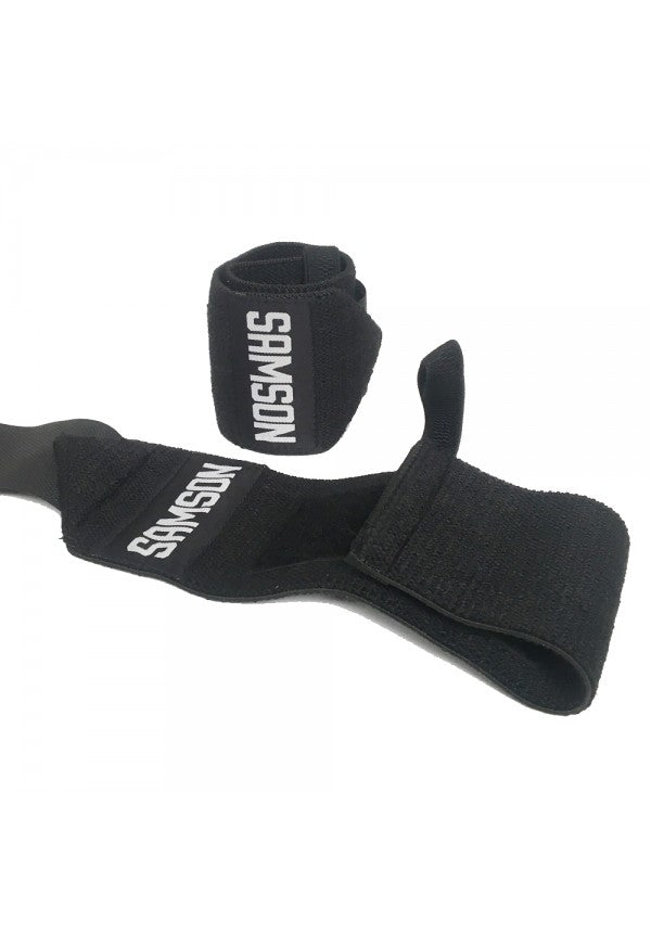 Samson wristwraps black samson athletics